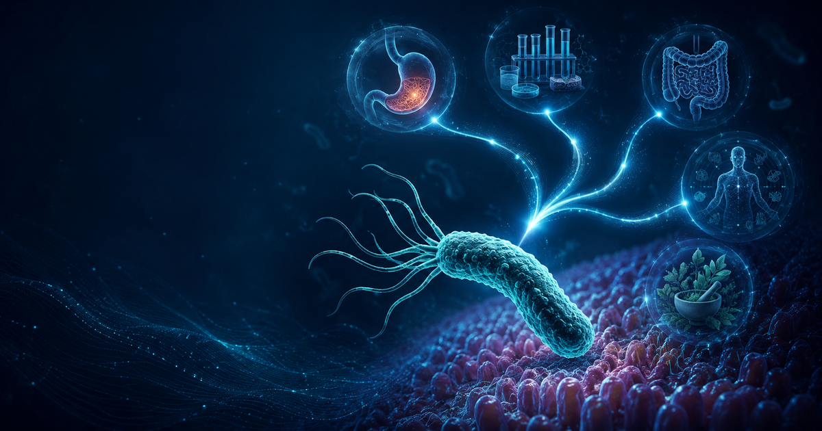 Rutas clínicas abiertas ante síntomas persistentes con resultado negativo para Helicobacter pylori